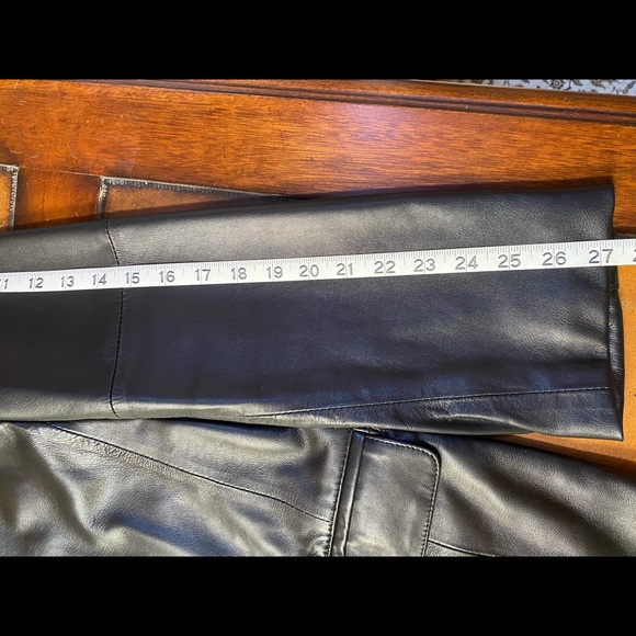 Rémy Lambskin leather blazer size LT - Picture 7 of 12